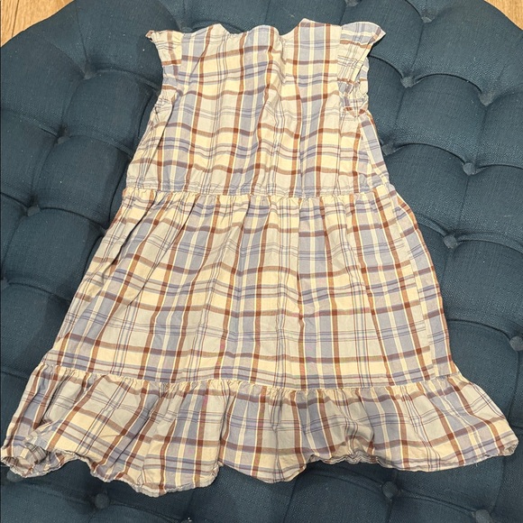 The Children's Place Multicolor Plaid Dress (LR) 100% cotton - Picture 4 of 4